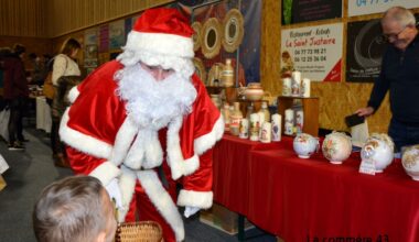 Saint-Just-Malmont : marché de Noël et fête d’hiver fédèrent les habitants