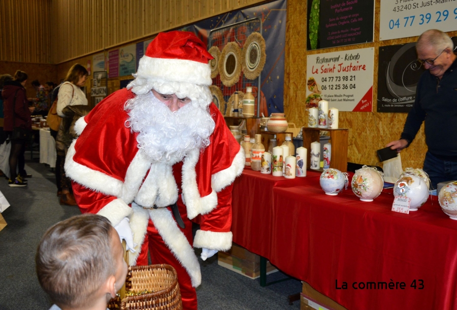 Saint-Just-Malmont : marché de Noël et fête d’hiver fédèrent les habitants