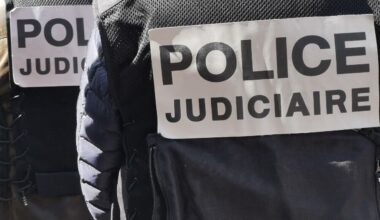 un suspect arrêté et placé en détention