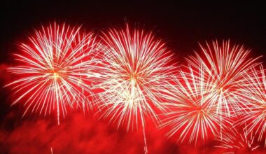 des feux d'artifice gratuits tirés depuis ces lieux féériques en Alsace