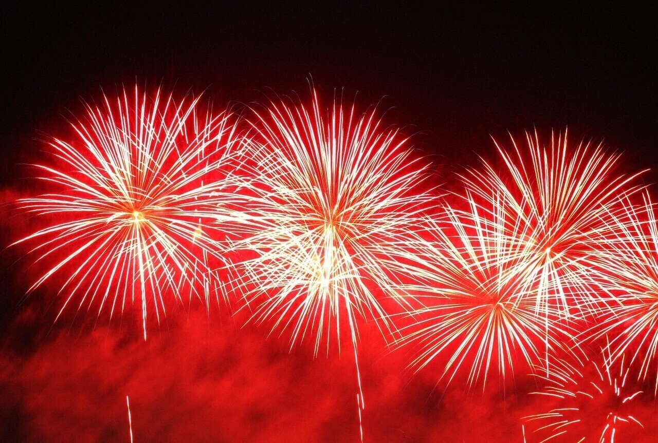 des feux d'artifice gratuits tirés depuis ces lieux féériques en Alsace