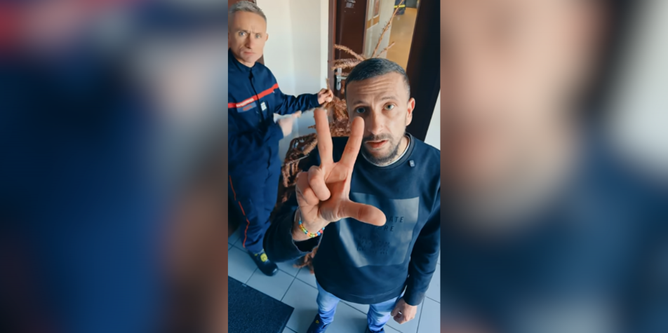 Loire : cet influenceur ligérien aide les pompiers à alerter avant les fêtes