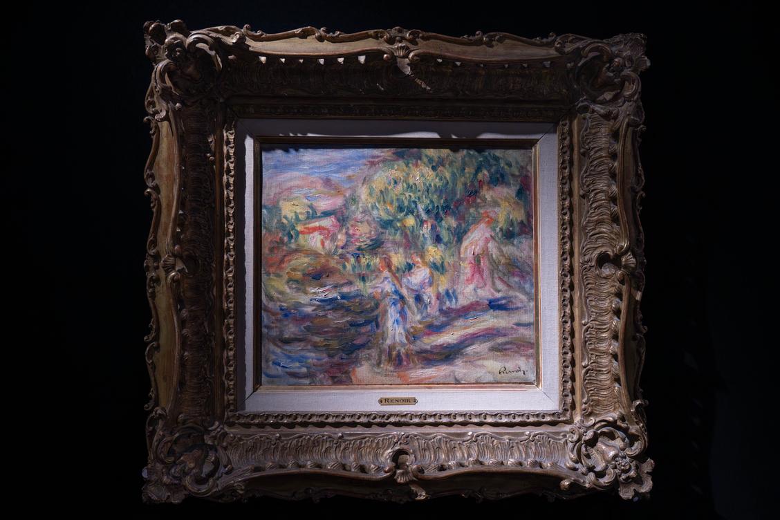 un Renoir vendu plusieurs centaines de milliers d’euros aux enchères à Paris