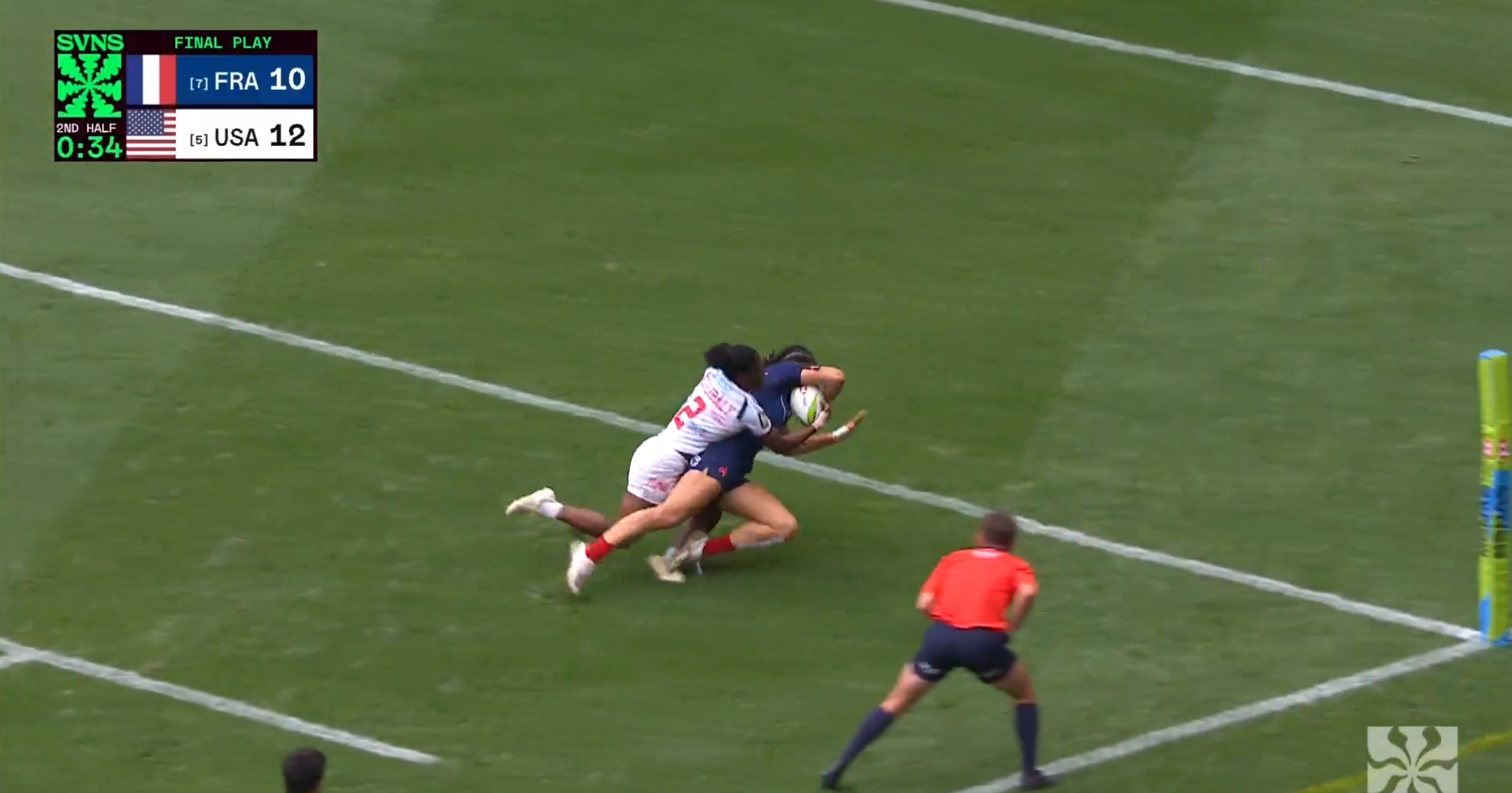 Rugby à 7 | Le finish irrespirable des Françaises face aux USA