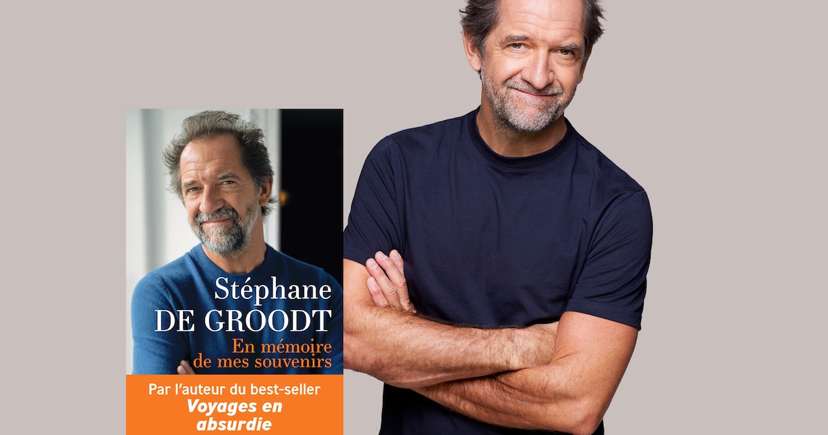"J'ai eu besoin de dire pardon" : Stéphane De Groodt se raconte comme jamais dans son autobiographie