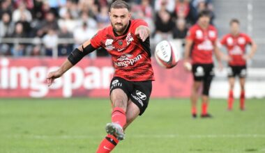 Jaminet forfait huit semaines après une blessure à la main droite