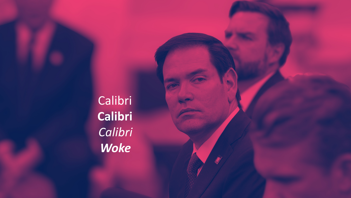 “Retour à la tradition” : l'administration Trump interdit la police Calibri pour “wokisme”, tollé général