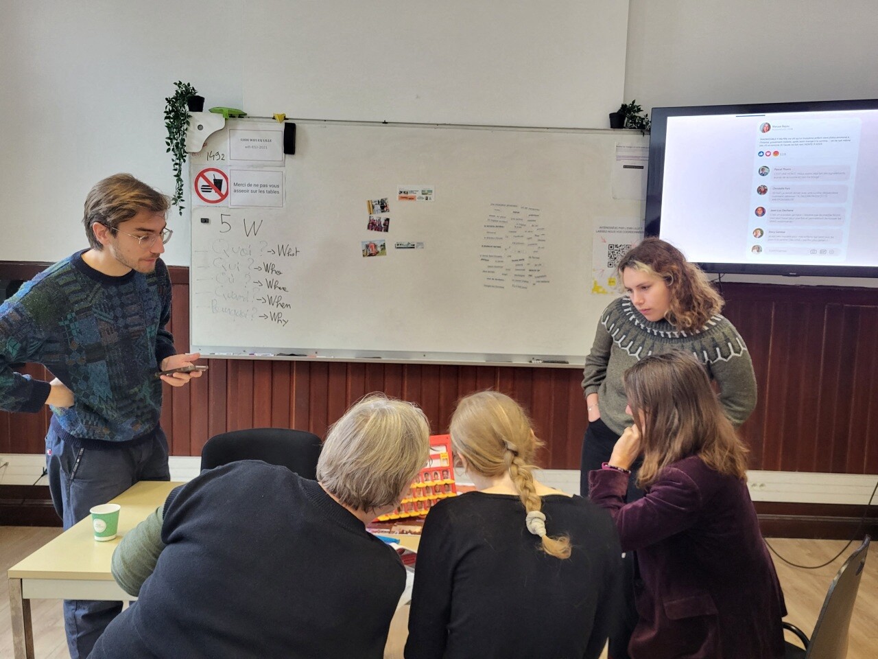 un escape game pour sensibiliser aux pratiques journalistiques