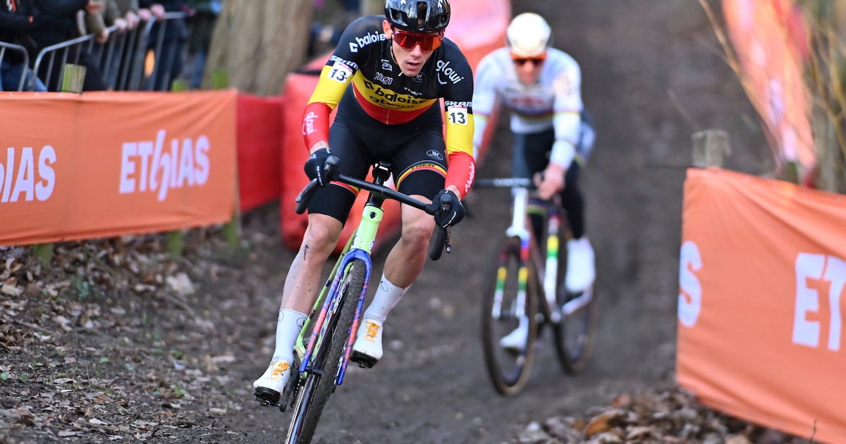 Coupe du monde de cyclocross: Thibau Nys a "vite senti" qu'il ne lâcherait pas Van der Poel malgré sa bonne journée