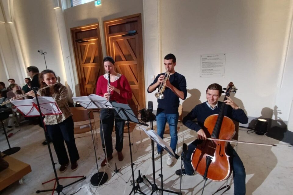 messe télévisée chapelle université catholique lille