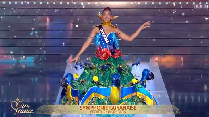Miss Guyane sur le plateau de Miss France 2026
