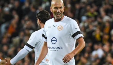 Zinédine Zidane de retour sur la pelouse du Vélodrome à Marseille