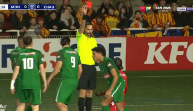 un joueur expulsé... après 13 secondes de jeu, Luis Fernandez n’en croit pas ses yeux