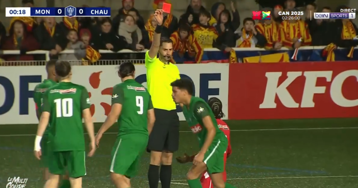 un joueur expulsé... après 13 secondes de jeu, Luis Fernandez n’en croit pas ses yeux