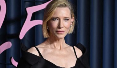 Cate Blanchett, Sharon Stone, Lila Grace Moss... le style en majesté sur le tapis bleu nuit des British Fashion Awards à Londres