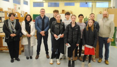 Six élèves du collège de Eu primés à un concours de la Fédération du bâtiment