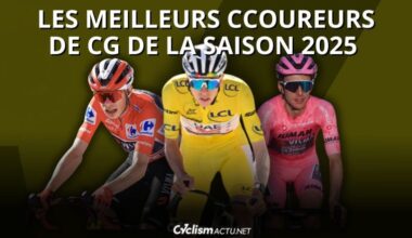Cyclisme. Analyse - Le Top 10… des meilleurs coureurs au classement général de 2025