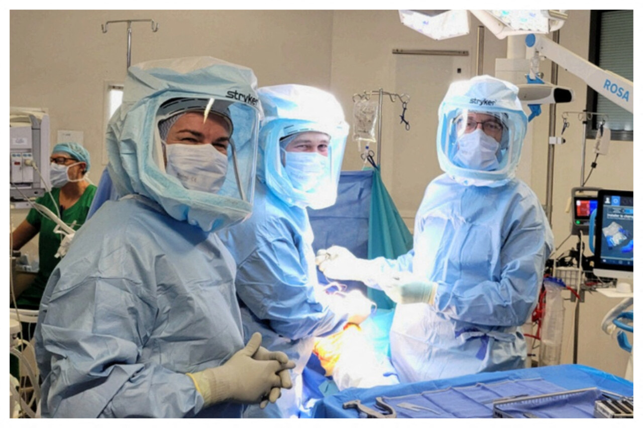 Santé. L'hôpital de Roubaix a réalisé sa première intervention de prothèse de genou assistée par robot