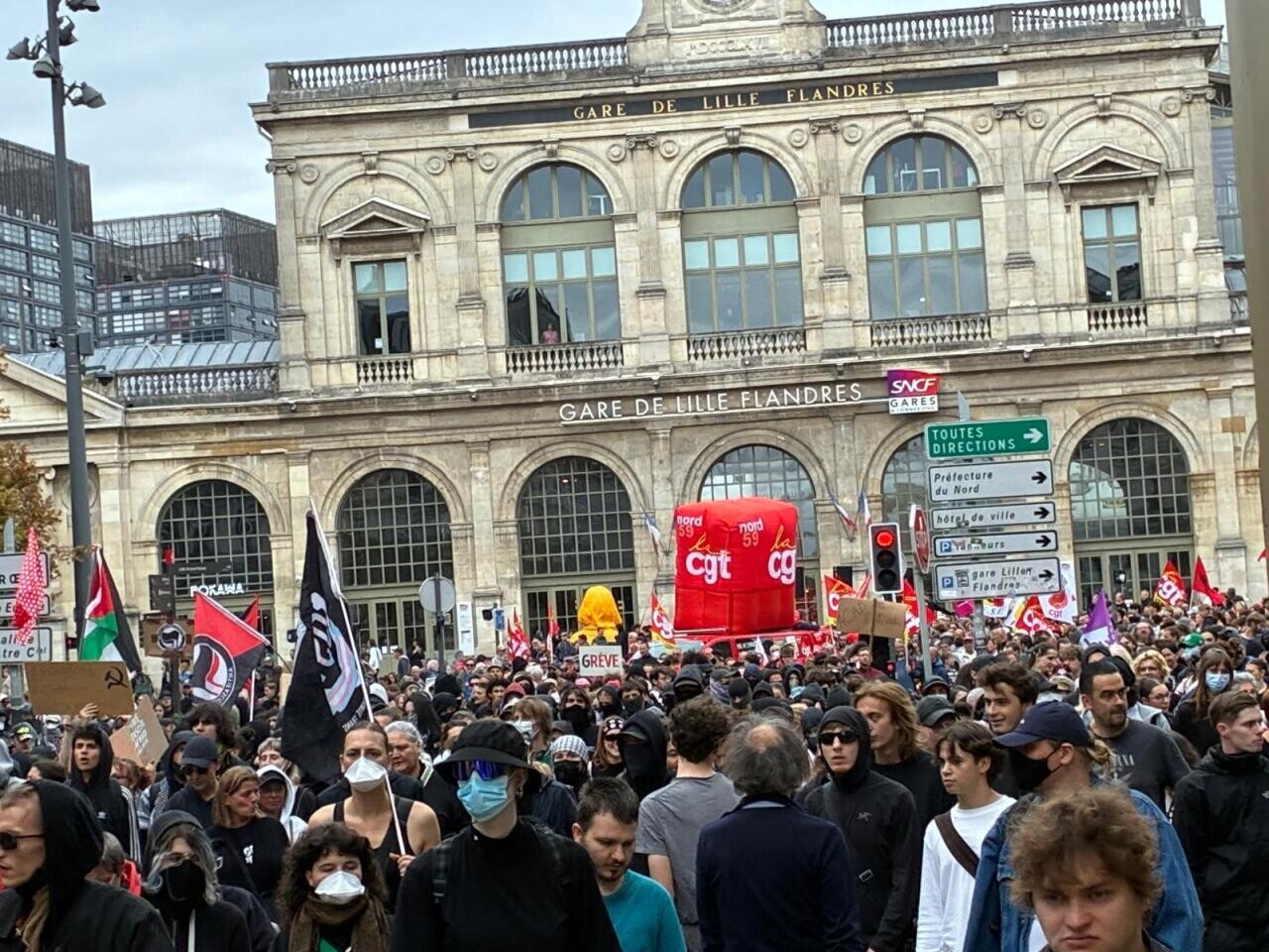 SNCF, écoles, manifestation... Ce qui vous attend à Lille avec la grève de ce mardi 2 décembre