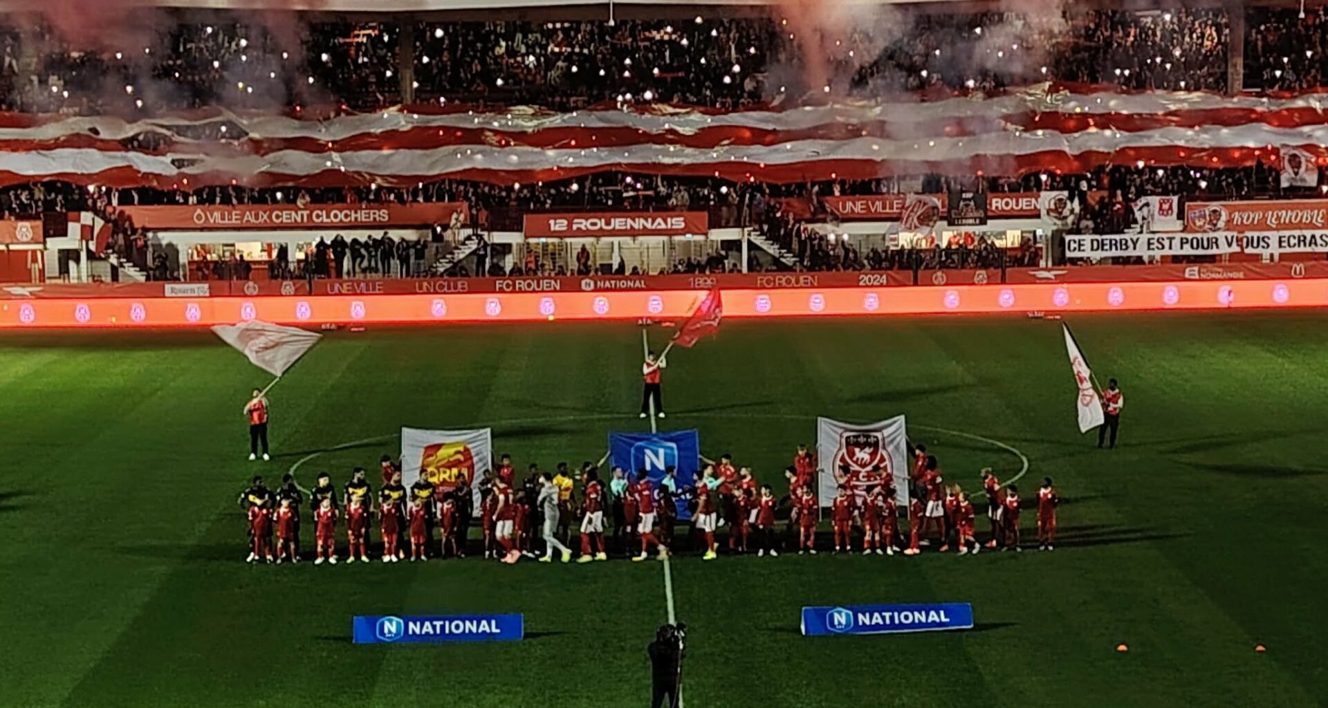 le FC Rouen enfonce QRM