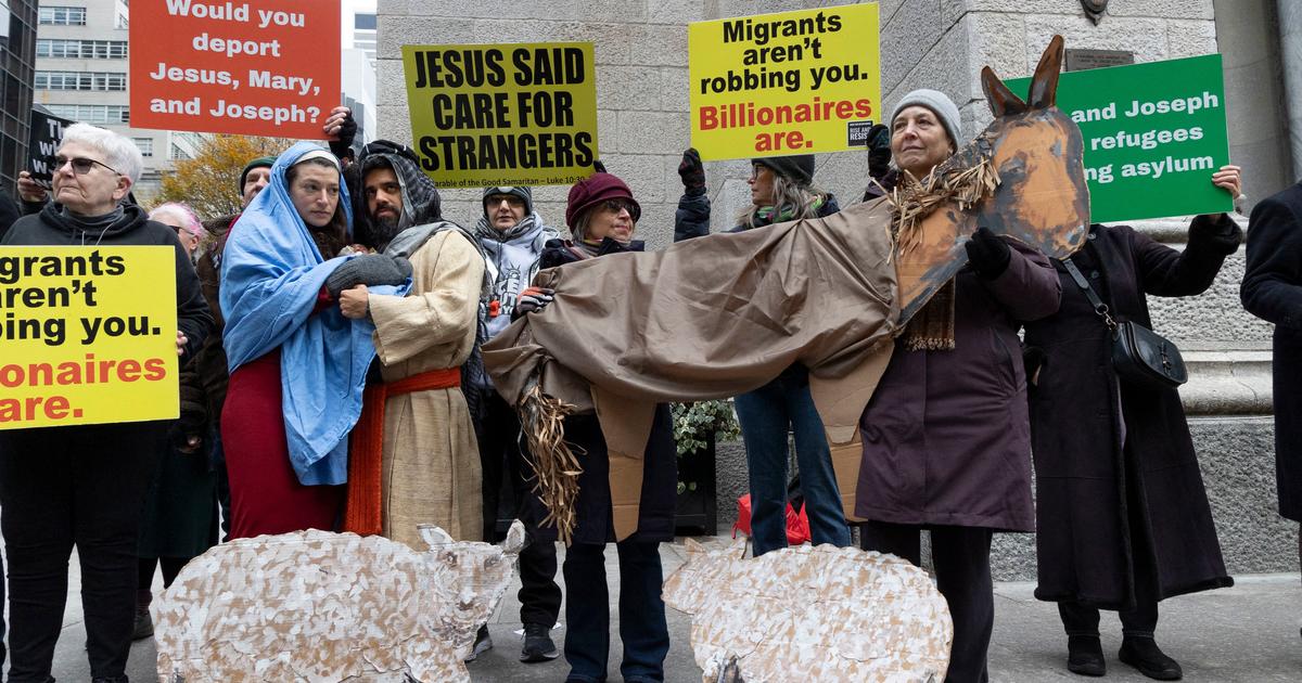aux États-Unis, les crèches de Noël, nouveau haut lieu de la bataille sur l’immigration