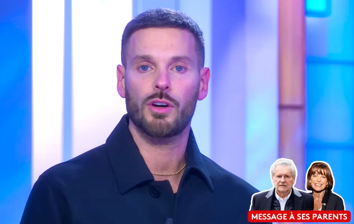 M. Pokora a eu du mal à retenir ses larmes.