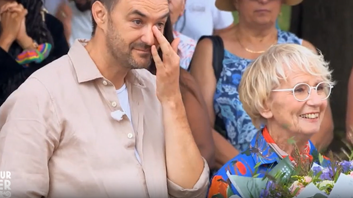 Cyril Lignac a été très ému lors de l’hommage des proches de Mercotte pour sa dernière émission. 