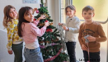 Noël enchante l'école privée de Saint-Just-Malmont