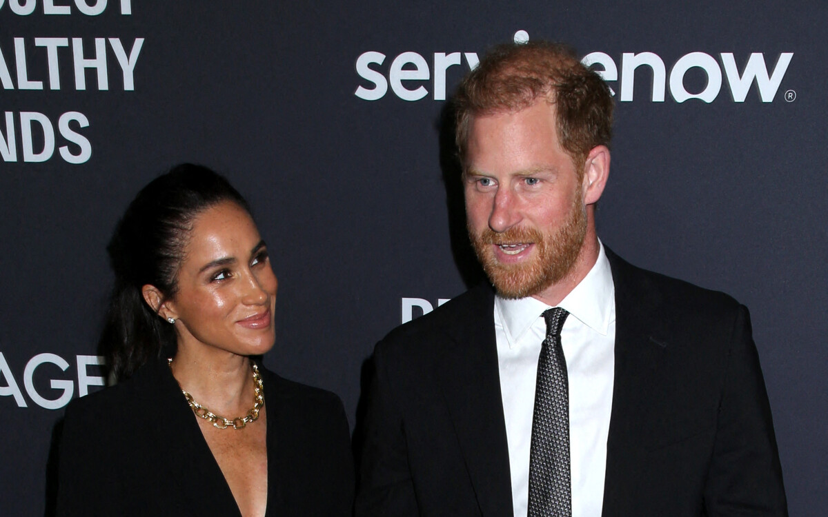 Meghan, duchesse de Sussex, et le prince Harry à New York en octobre 2025.