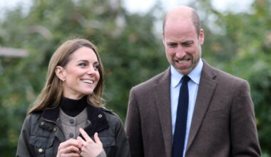 Le prince et la princesse de Galles en Irlande du Nord, le 14 octobre 2025.