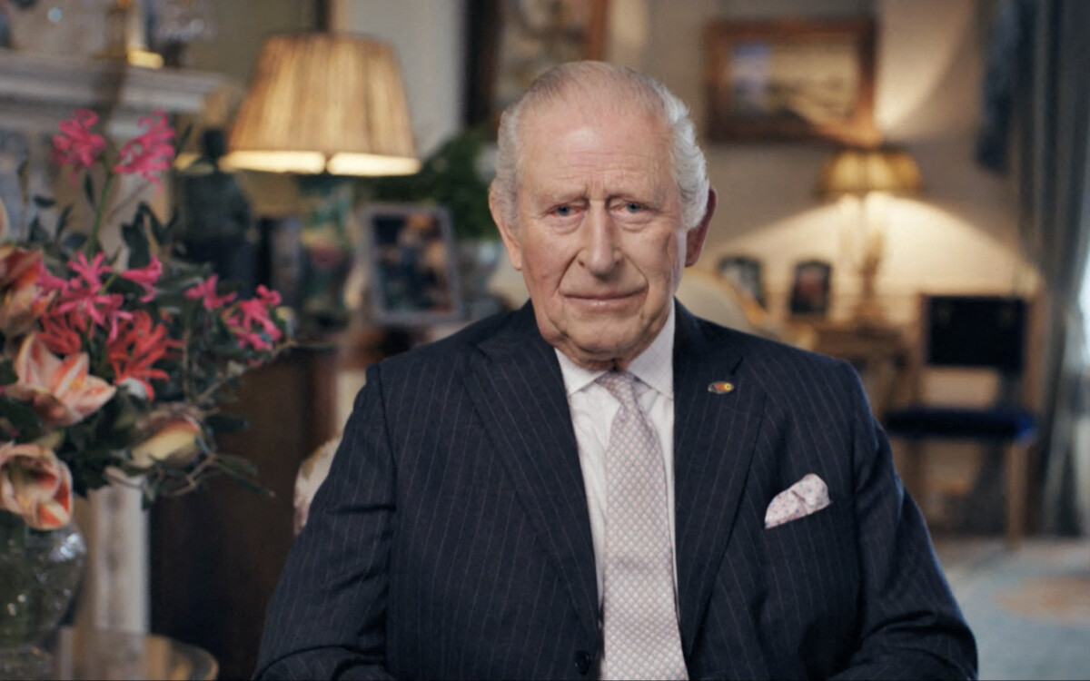 Le roi Charles III a enregistré un message personnel depuis Clarence House, pour l'émission "Stand Up To Cancer 2025", une campagne menée conjointement par la chaîne Channel 4 et Cancer Research UK.