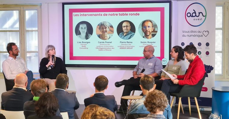 La restitution des résultats de l'Observatoire de la maturité numérique responsable dans l'Ouest, le 4 décembre dernier, dans les locaux d’Epitech, à Nantes.