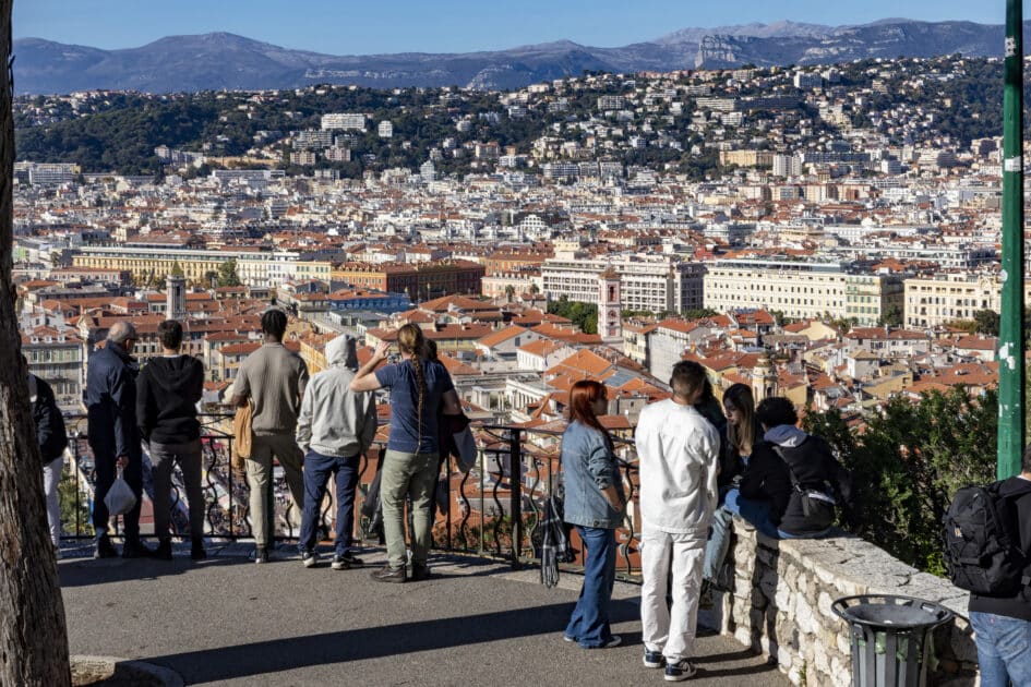 nice vue aérienne générale