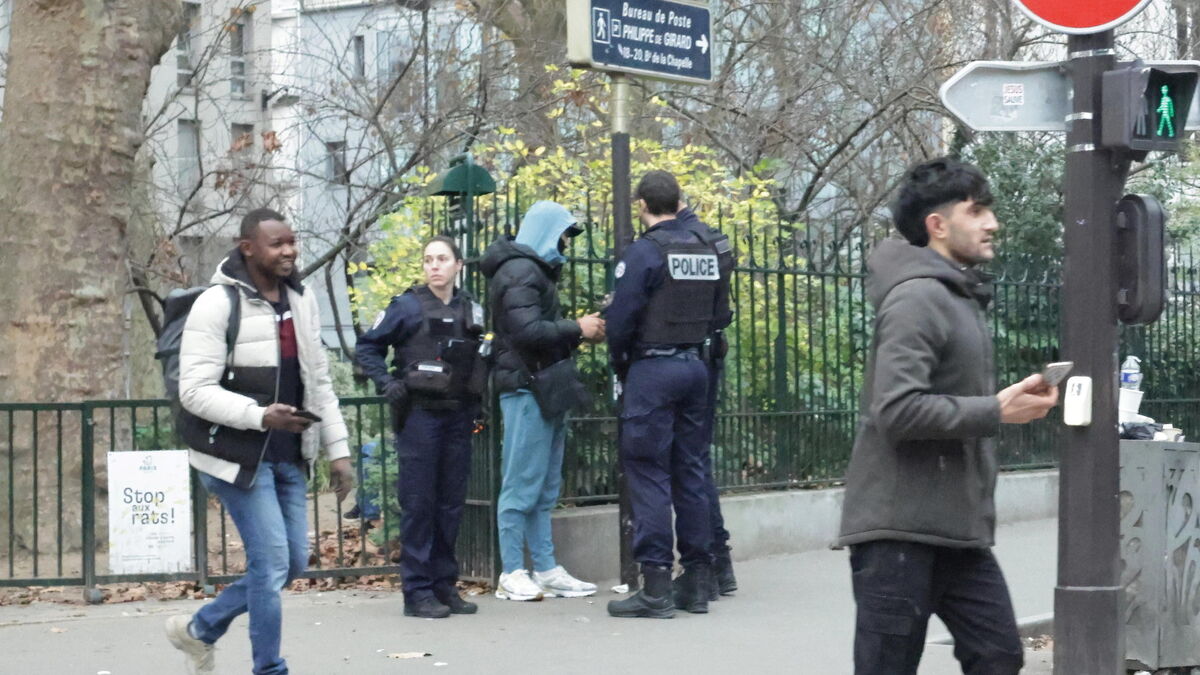 Cigarettes saisies, commerces fermés… le bilan d’une large opération policière dans la rue Marx-Dormoy à Paris