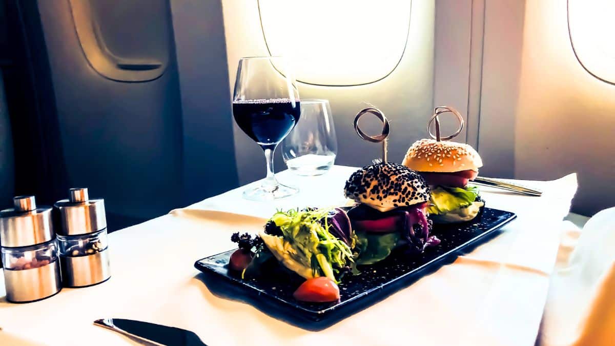 mon test en vol, luxe XXL et service signature