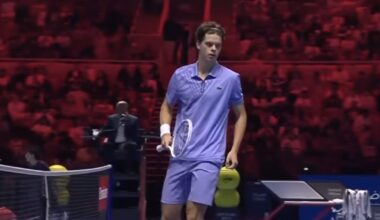 Next Gen ATP Finals > Le Belge Alexander Blockx, battu par Learner Tien en finale : "Que dire de la présence de Nadal en tribunes…"
