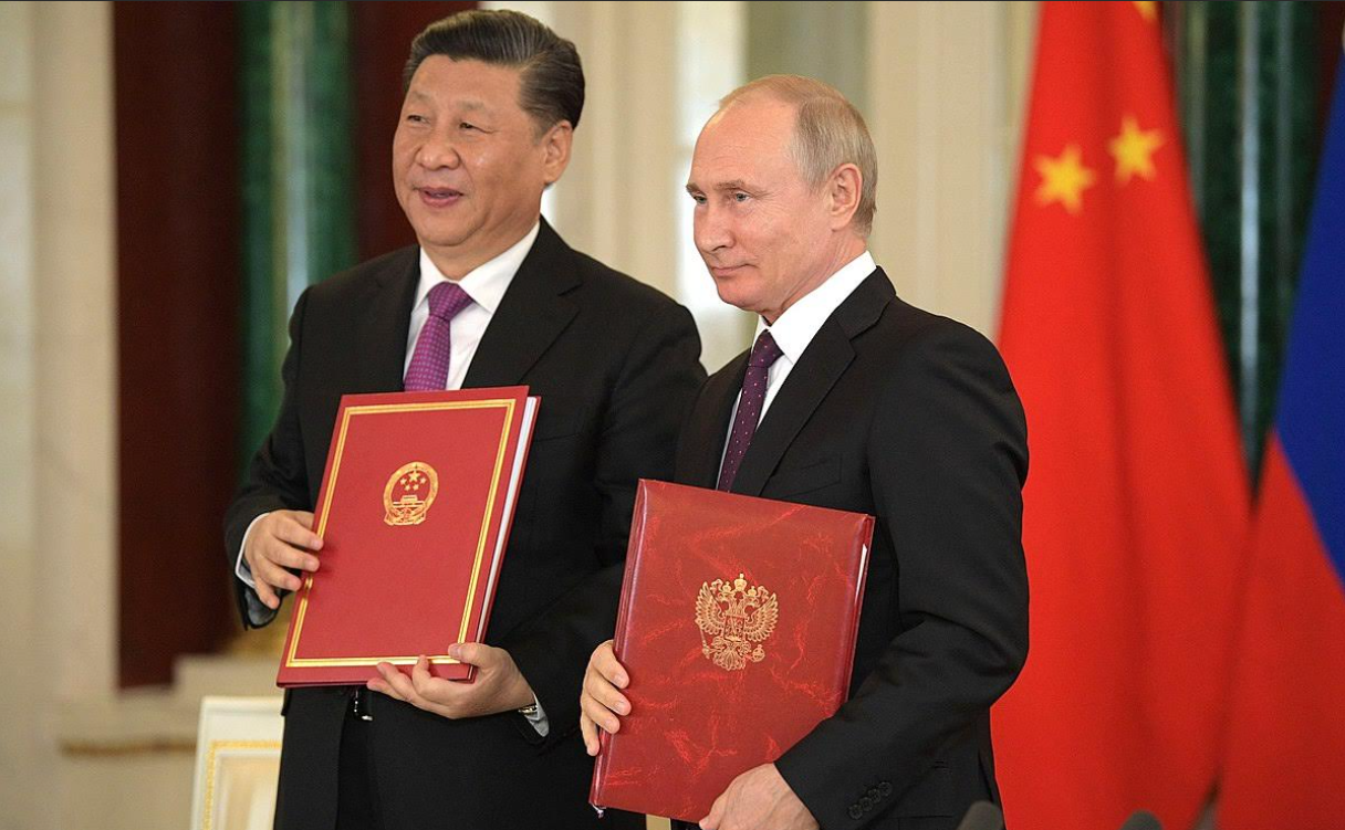 Visite d'État de Xi Jinping en Russie en juin 2019 source Kremlin.Ru. DR
