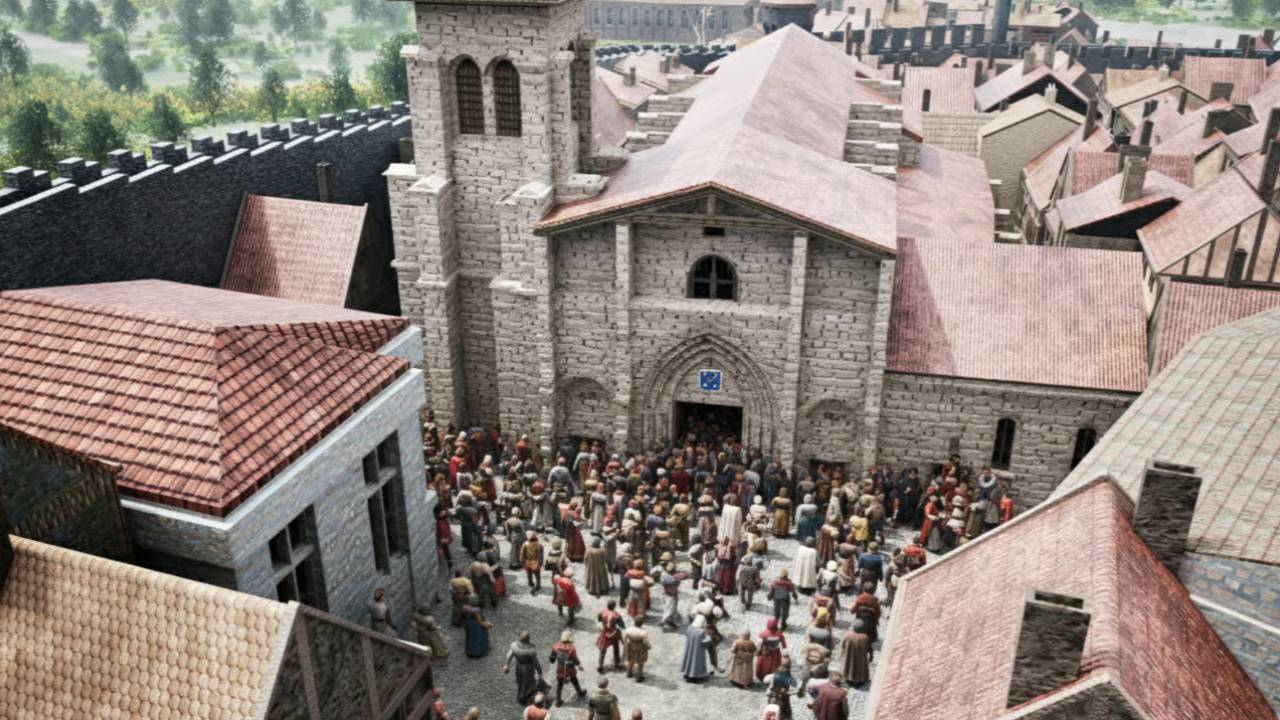 "Une idée de ce que pouvait être Saint-Etienne à la fin du Moyen-Age"