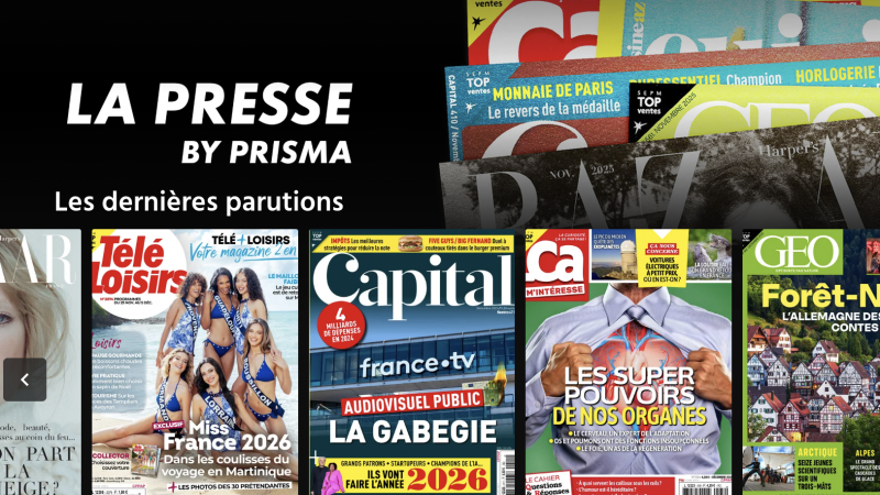Canal+ remet de la presse sans surcoût dans l’offre de ses abonnés avec le lancement de « La Presse by Prisma »
