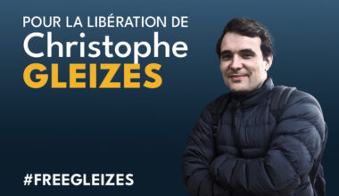 Soutien à Christophe Gleizes / Actualités