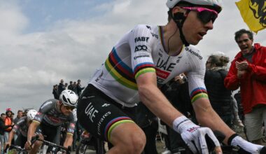 Paris-Roubaix : En reconnaissance sur les pavés, la revanche de Tadej Pogacar a déjà commencé
