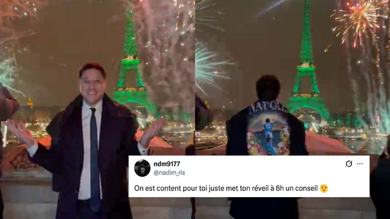 Loris Giuliano tire un feu d’artifice devant la tour Eiffel, et évidemment, ça finit mal : le grand n’importe quoi des réseaux sociaux - Konbini