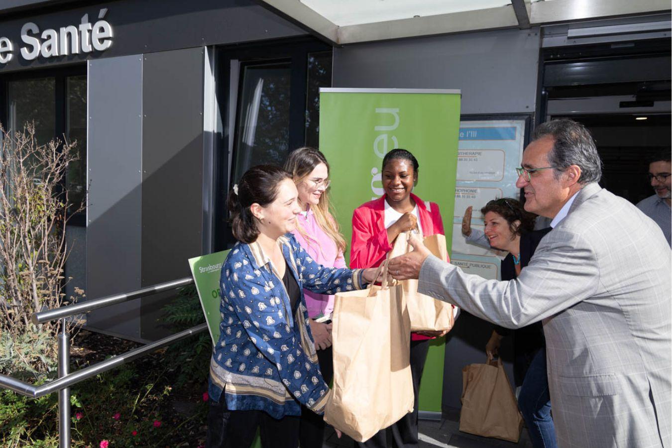 de Strasbourg à Angoulême, les paniers bios gratuits pour les femmes enceintes, «c'est l'expression de l'écologie positive»