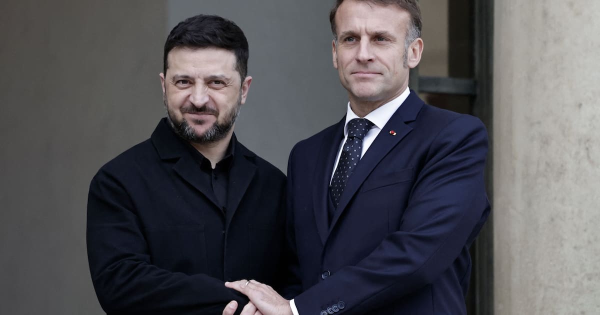 EN DIRECT - Guerre en Ukraine : Volodymyr Zelensky et Emmanuel Macron en pleine réunion à l’Elysée – Libération
