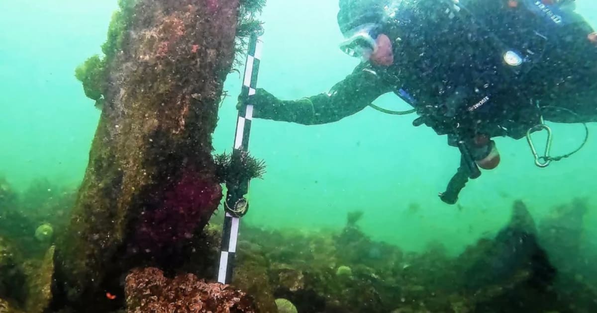 vieux de 7 000 ans, un mur géant découvert au large de l’île de Sein – Libération