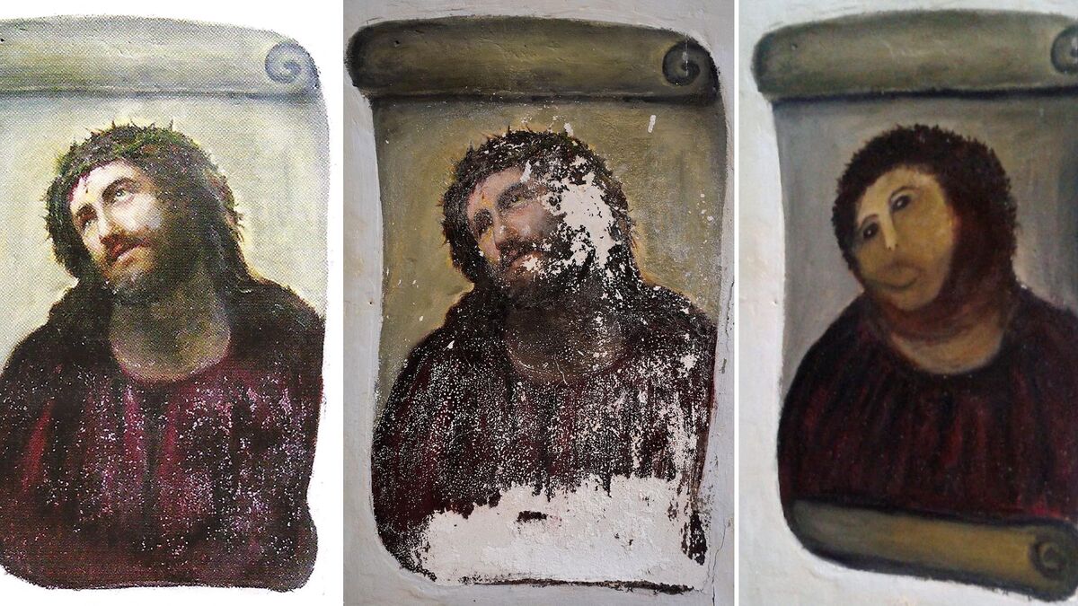 Devenue une star mondiale après la restauration ratée d’un tableau du Christ, Cecilia Giménez est décédée