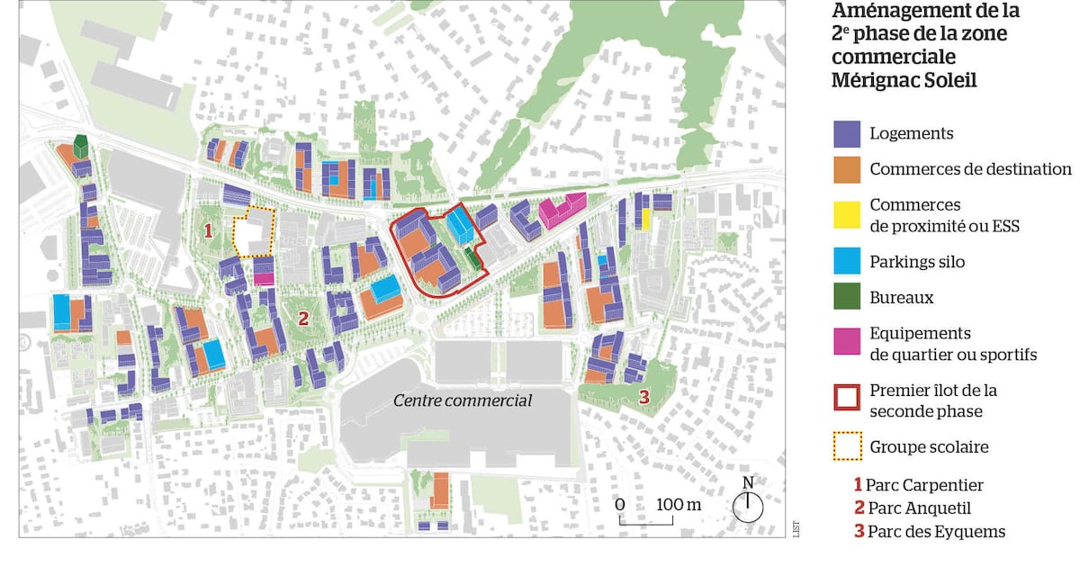 Dans la métropole de Bordeaux, la zone commerciale Mérignac Soleil ouvre un nouveau chapitre