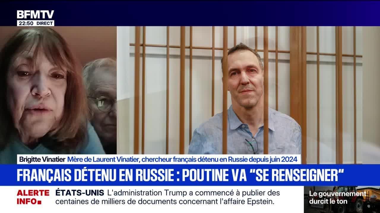 Français détenu en Russie : Poutine va "se renseigner."