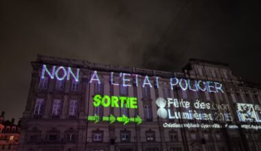 Messages anti-police pendant la Fête des Lumières : une enquête ouverte