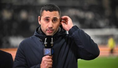 L'entraîneur du FC Nantes, Ahmed Kantari, lors d'une interview à Ligue 1+.
